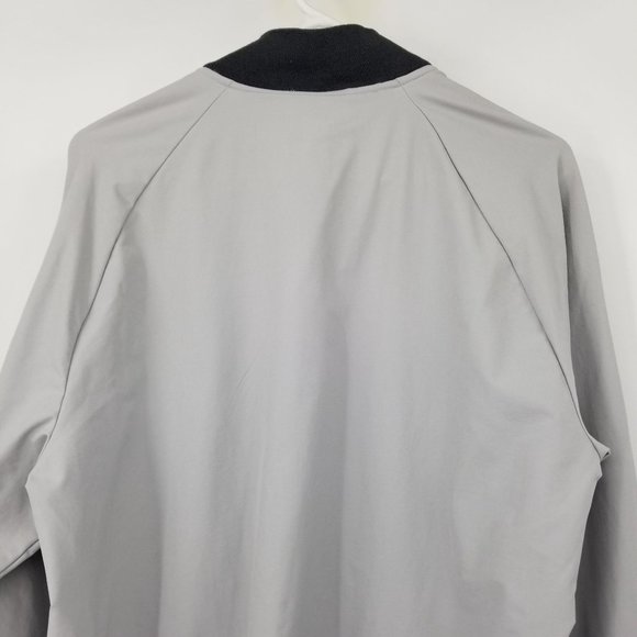 Adidas Golf Grey Long Sleeved Men's Zip Up Jacket Size Large - Picture 9 of 12